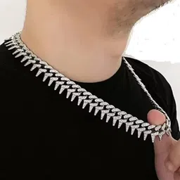 v fashion jewellery Oxidised Classic Chain image 3
