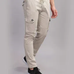 paul street Men Slim Fit Flat-Front Cargo Pants image 3