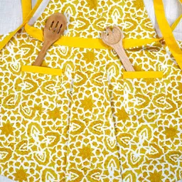 ratancart Cotton Floral Printed Apron image 3