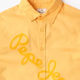 pepe jeans Boys Brand Print Regular Fit Shirt image 3