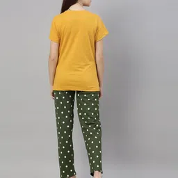 kryptic Graphic Print T-Shirt & Pyjamas Set image 3