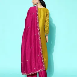 kvs fab Floral Straight Kurta Set image 3