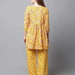 secret wish Floral Print Top & Pants Set image 3