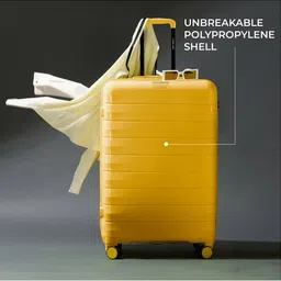 nasher miles Vienna Hardside Luggage with Number Lock- M image 3