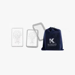 kundan 250G (999.9) Kalpataru Tree Silver Bar image 3