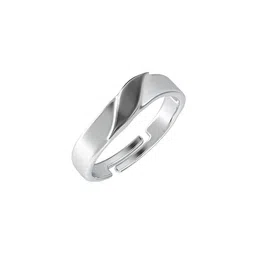 clara 925 Sterling Silver Adjustable Band Ring image 3