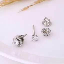 adorn by nikita ladiwala 925 Sterling Silver Studs image 3