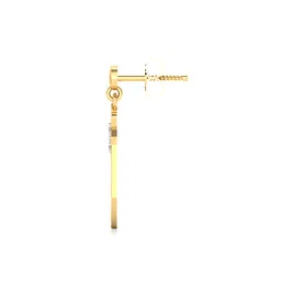 iski uski Stone-Studded Drop Earrings image 3