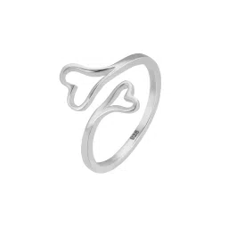 giva Sterling Silver Heart Ring image 3