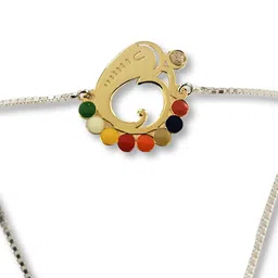 blisse allure Gold-Plated Tie-Up Rakhi image 3