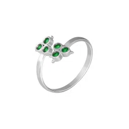 giva Sterling Silver Stone Toe Rings image 3