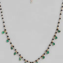 zavya Sterling Silver Beaded Mangalsutra image 3