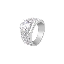 giva Sterling Silver Zircon-Studded Sweet Surrender Ring image 3