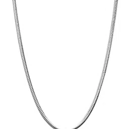 akshat sapphire Sterling Silver Alphabet S Pendant with Chain image 3