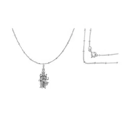 akshat sapphire Sterling Silver Mansa Devi Ji Pendant with Chain image 3