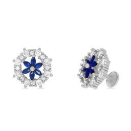 bhima jewels Sterling Silver Stone-Studded Earrings image 3
