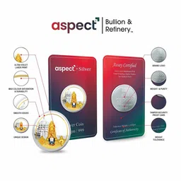 aspect bullion refinery Pure Silver Balaji Coin image 3