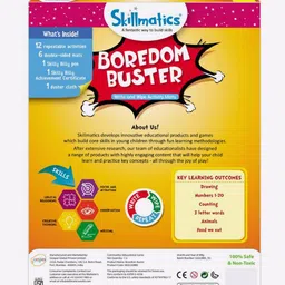 skillmatics Boredom Buster Write & Wipe Activity Mats image 3
