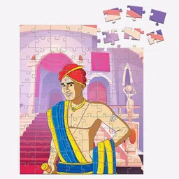 folktales 104 Piece Play & Learn Tenali Raman Puzzle image 3