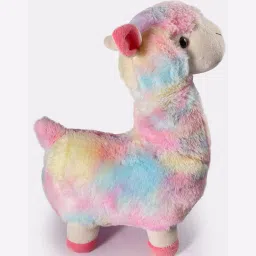 mirada Standing Rainbow llama 35 cm image 3