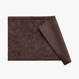 portico Geometric Pattern Anti-Skid Bath Mat image 3