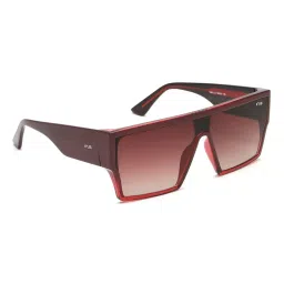 irus Men Full-Rim UV-Protected Square Sunglasses- IRS1262C5SG image 3