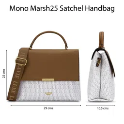 lavie luxe Women Mono Marsh 25 Satchel image 3