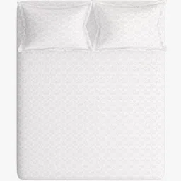 portico 300 TC Super King-Size Bedsheet with 2 Pillow Covers image 3