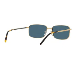 ray-ban 0RB37179196S257 Unisex Polarized Blue Lens Rectangle Sunglasses image 3