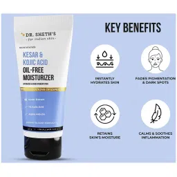 dr.sheth's Kesar & Kojic Acid Oil Free Moisturizer image 3