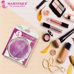 majestique Dual Side Hexaglitter Pocket Mirror image 3