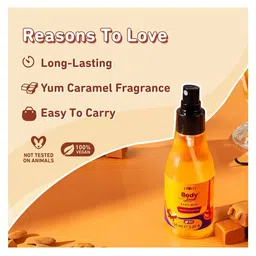 plum BodyLovin' Vanilla Caramello Body Mist image 3