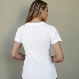 Shein Short Sleeves Graphic Chest Print Relaxed Fit Tshirt image 3