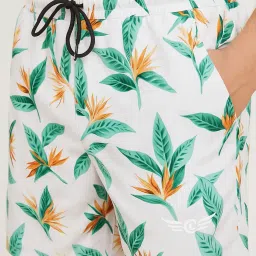 neonomad Men Floral Print Boxers with Insert Pockets image 3