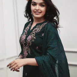 zeepkart Women Embroidery Straight Kurta Set image 3