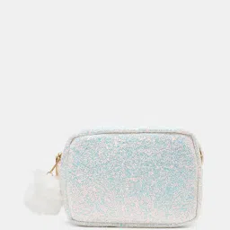pantaloons junior Women Glitter Sling Bag with Adjustable Straps image 3