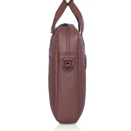 wildhorn Men 16" Padded Messenger Laptop Bag with Detachable Strap image 3