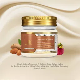 Khadi Natural Almond & Kokum Body Butter image 3