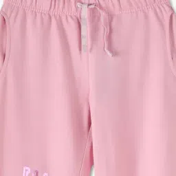rio girls Girls Typographic Print Relaxed Fit Joggers image 3