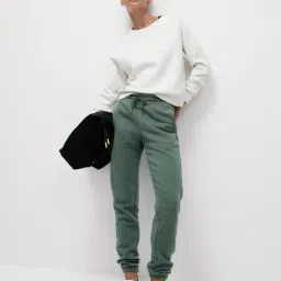 marks & spencer Women Joggers with Insert Pockets image 3