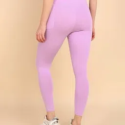 zelena Women Basic Maternity Leggings image 3