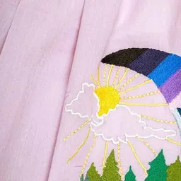 october Women Cotton Printed Scarf image 3