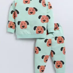 toonyport Boys Printed Round-Neck T-Shirt & Pants Set image 3