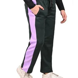 pixie n prince Boys High Rise Fitted Track Pants image 3