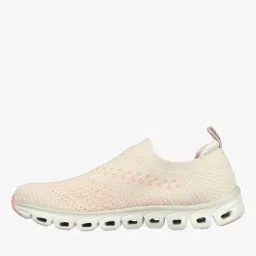 skechers Women Engineered Knit Stretch Fit Slip-On Shoes image 3