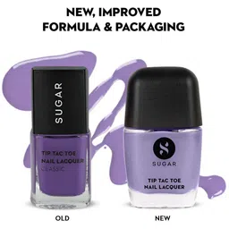 sugar cosmetics Tip Tac Toe Nail Lacquer Classic - 21 Playful Pink image 3