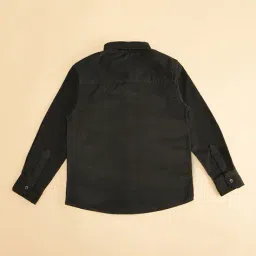 pantaloons junior Boy Regular Fit Spread-Collar Shirt image 3