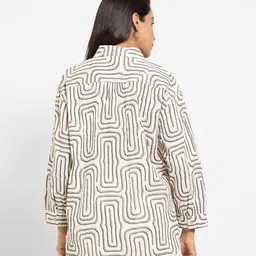 akkriti by pantaloons Women Geometric Print Straight Tunic image 3