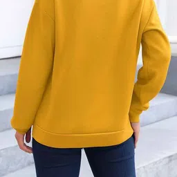 kashianxstyle Women Typographic Print Regular Fit Sweatshirt  image 3