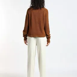 proearth by azorte Organic Cotton Cropped Sweater image 3